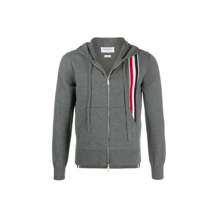 THOM BROWNE· Sweatshirt Men's Gray-0