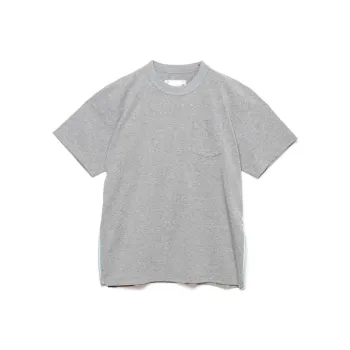 Clot X Sacai T-Shirts Men Gray