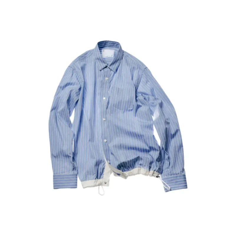 Sacai Shirts Men Blue-3