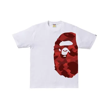 A BATHING APE Color Camo Side Big Ape Head Tee