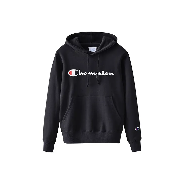 Champion Sweatshirt Japan Version Women's Black-0