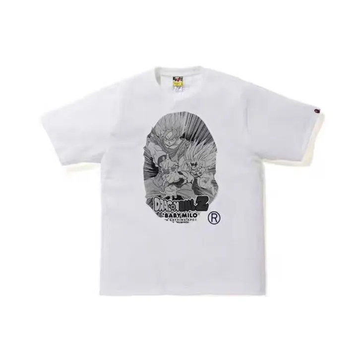Bape X Dragon Ball Z Big Ape Head Tee-1