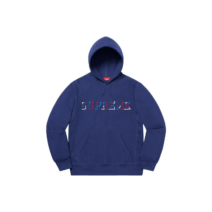 Supreme Drop Shadow Hooded Sweatshirt-1