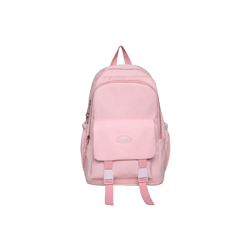 H YXIANG Nylon Backpack Regular Unisex Multicolor-3