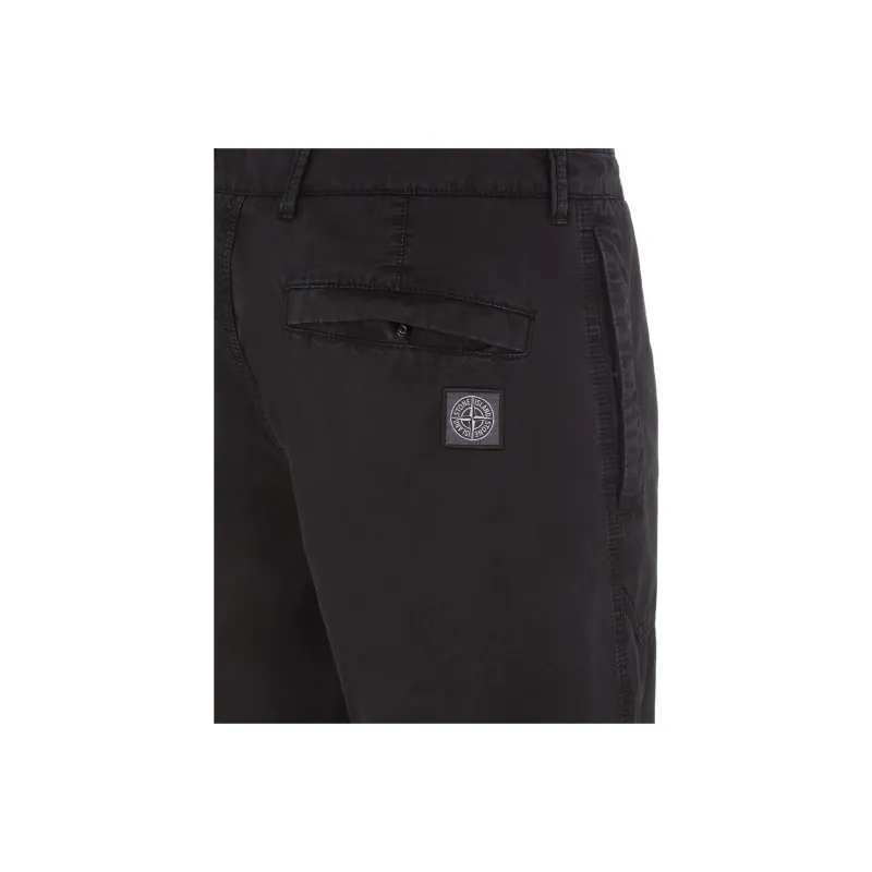 STONE ISLAND Casual Shorts Men Black-3
