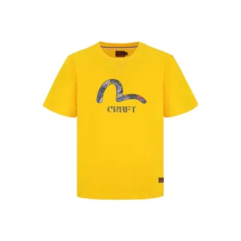 EVISU SS20 T Shirt Men's Yellow