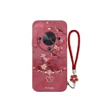 Camellia Red-DW Floral Bird Butterfly Chain Tea Red+Floral Bracelet