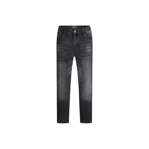 MANGANO Jeans Men's Black Gray Color Includes Brand Shopping Bag