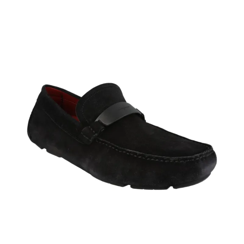FERRAGAMO Evolo Loafers Men's Black-2