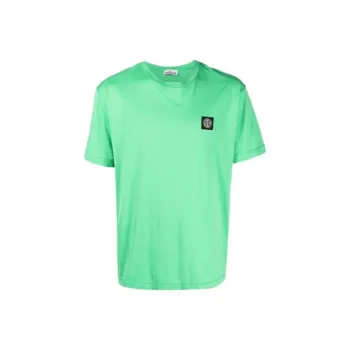 STONE ISLAND T Shirts Men Green