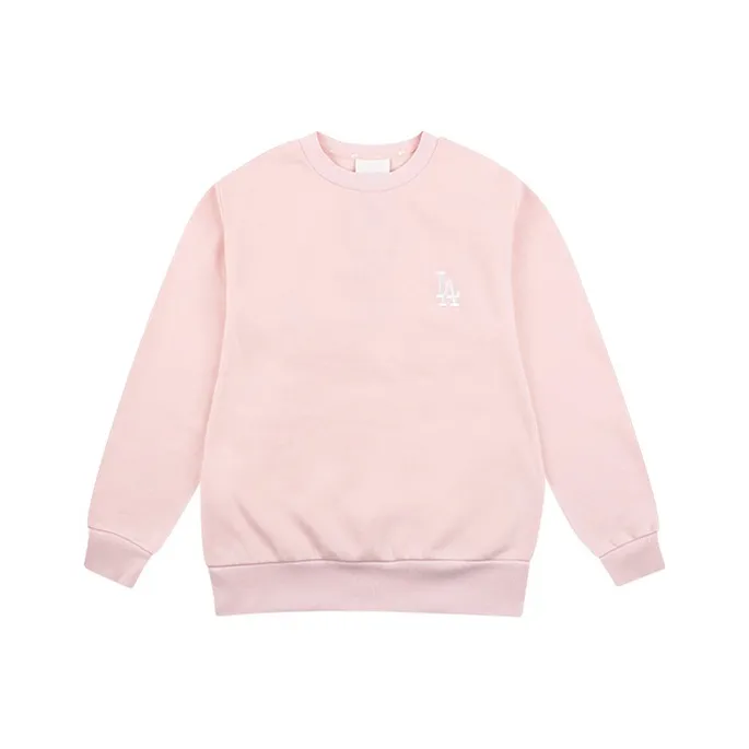 MLB Los Angeles Dodgers Sweatshirts Unisex Pink-0