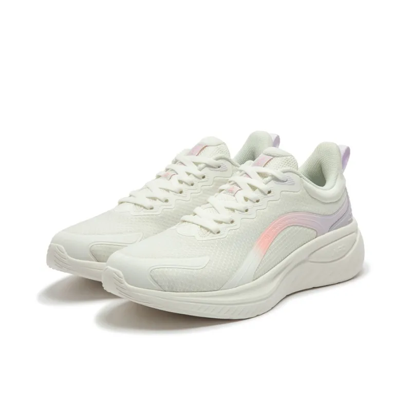 361° Softwalk 3.0 Cushioning, Slip Resistant, And Abrasion Resistant Low Top Running Shoes Women's White Grape Purple-2