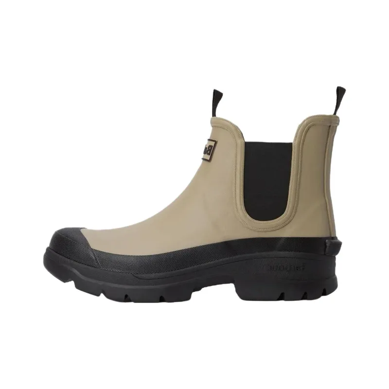 BARBOUR Nimbus Short Chelsea Boots Men's Beige-0