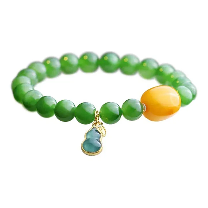 GOLDFISH ALLEY Hetian Jade Bracelets Jasper Unisex-0