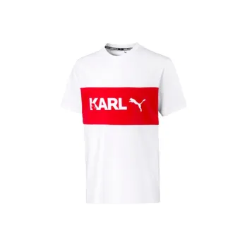 PUMA x LAOFOYE LIANMINGKUAN T Shirt Men's White