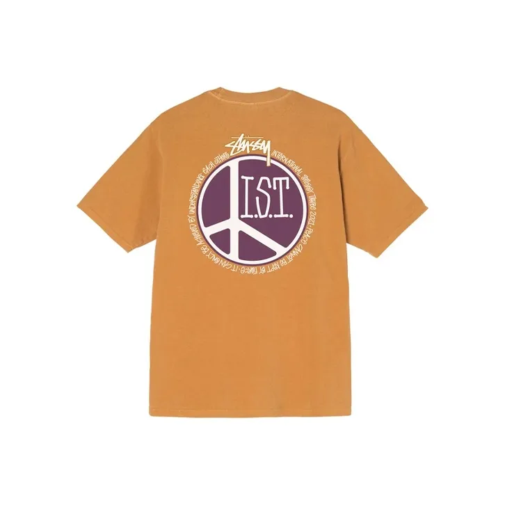 Stussy Peace Dot Pigment Dyed Tee-2