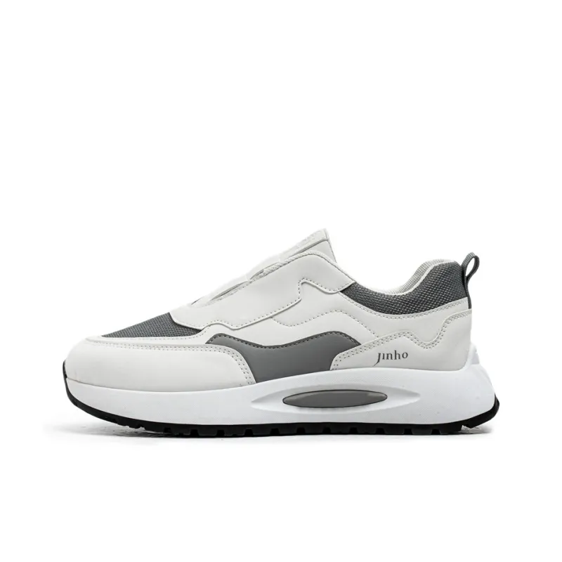 Jinho Shock Absorbers With Slip Resistant And Abrasion Resistant Properties Chunky Sneakers Men's-3