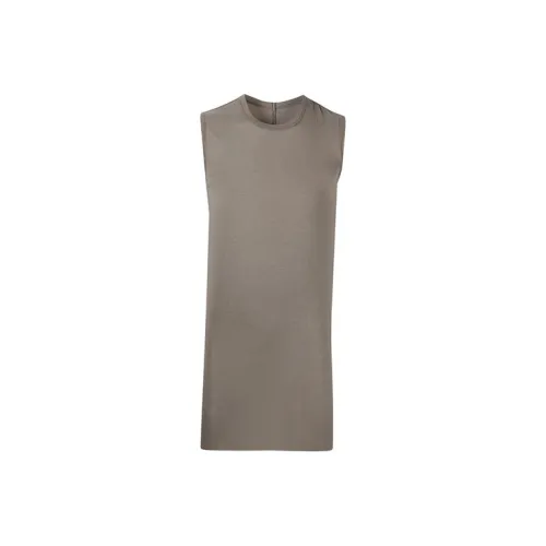 RICK OWENS T-Shirts Men Gray Brown