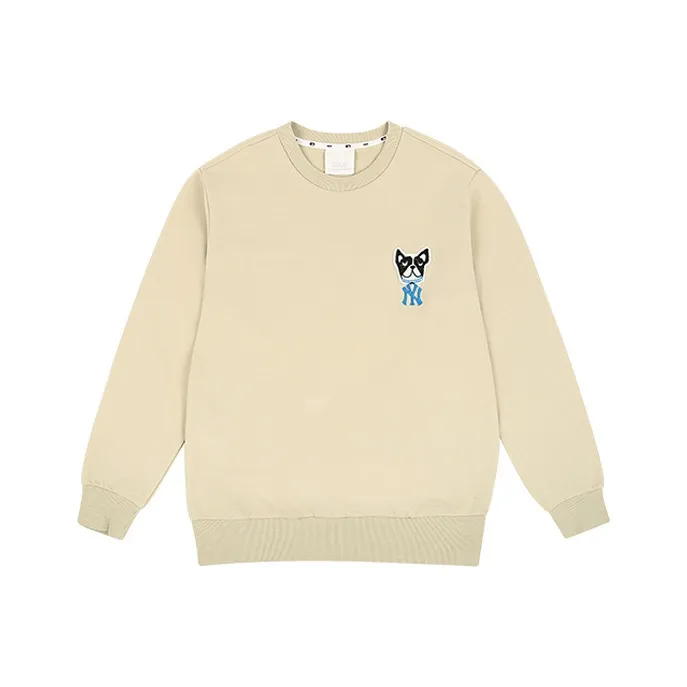 MLB Sweatshirts Unisex Khaki-0