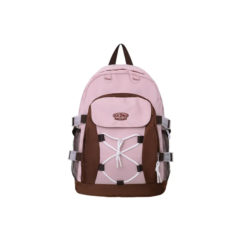 Travel Nylon Backpack Women's Multicolor-11