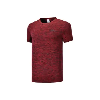 LINING T Shirts Men Mixed Color Cherry Blossom Red Mixed Black