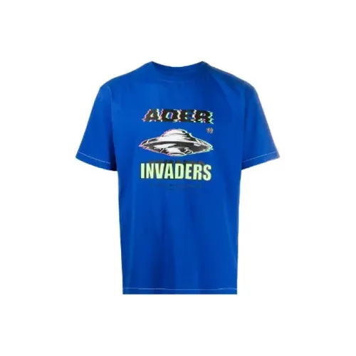 ADER ERROR T-Shirts Unisex Blue