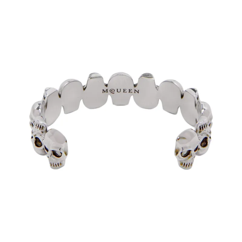 Alexander McQueen Multi Skull Bracelet-1
