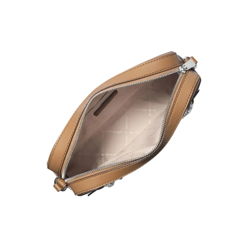 MICHAEL KORS Jet Set Item Artificial Leather Shoulder Bag Tubas Women's Camel & White-2
