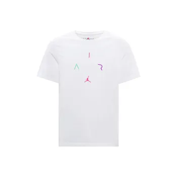 Jordan Air T Shirts Men White