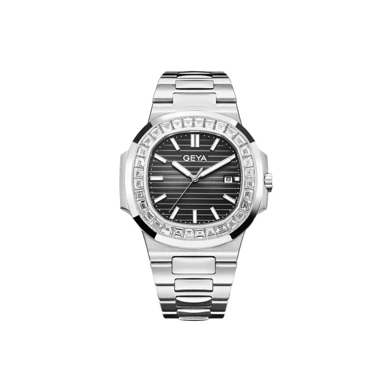 GEYA G MAX Collection Nautilus Automatic Mechanical Movement Stainless Steel Watchband Watch Men's Watches Blue Dial-9