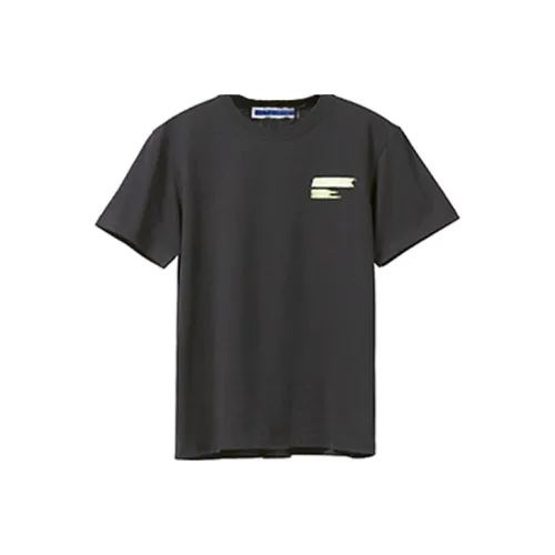 AFFIX FW21 Straight T-Shirt Unisex Dark Blue