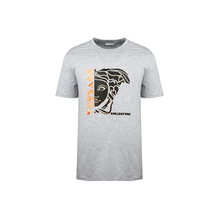 VERSACE T Shirts Men Gray-0