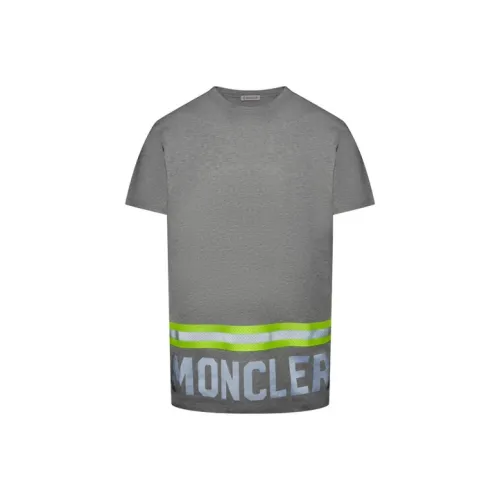 Moncler High Vis Logo Print T shirt