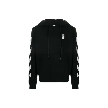OFF WHITE Diagonal Stripes Hoodie