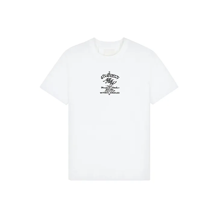 Givenchy Mmw Crest Logo Tee-0