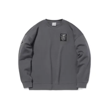 LINING Sweatshirts Unisex Thunderstorm Gray