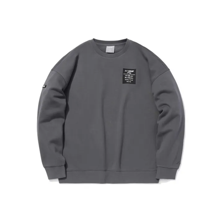 LINING Sweatshirts Unisex Thunderstorm Gray-0