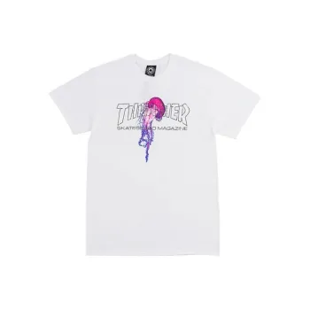 Thrasher T Shirt Unisex White US Version