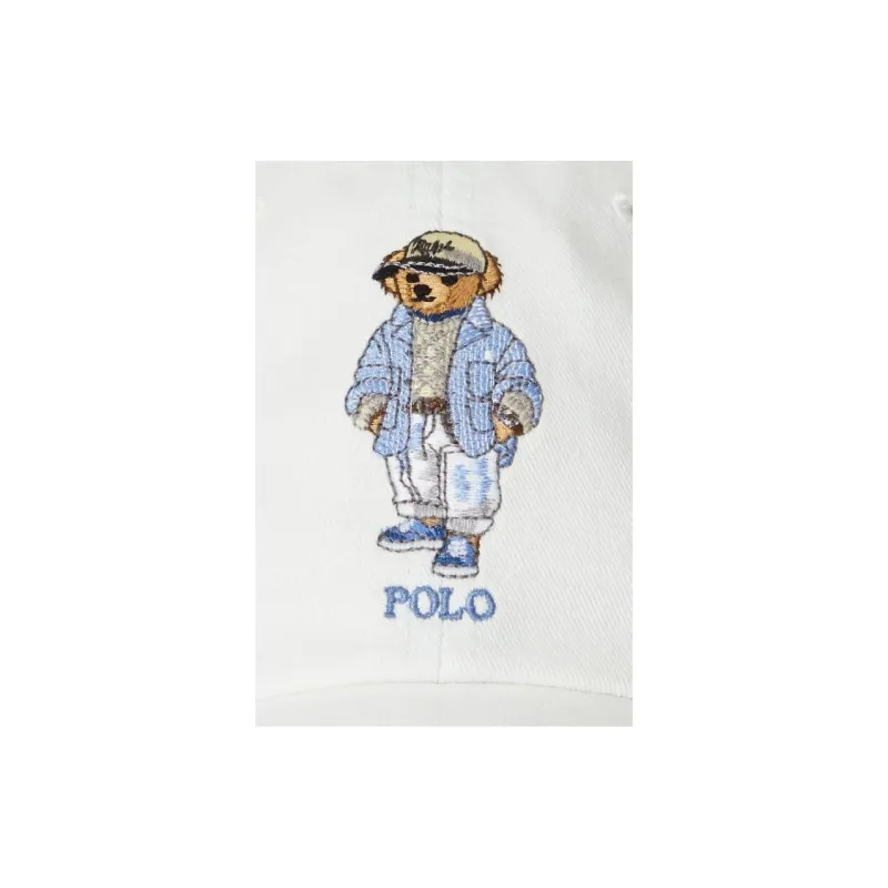 Polo Ralph Lauren Polo Bear Twill Curved Peak Baseball Cap-4