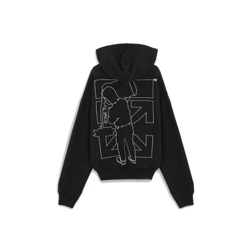 OFF WHITE Barrel Worker Over Hoodie
