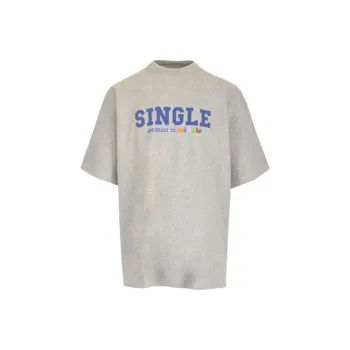 Vetements T-Shirts Men Gray