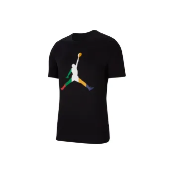 Jordan Set in Sleeve T Shirt Men's Black