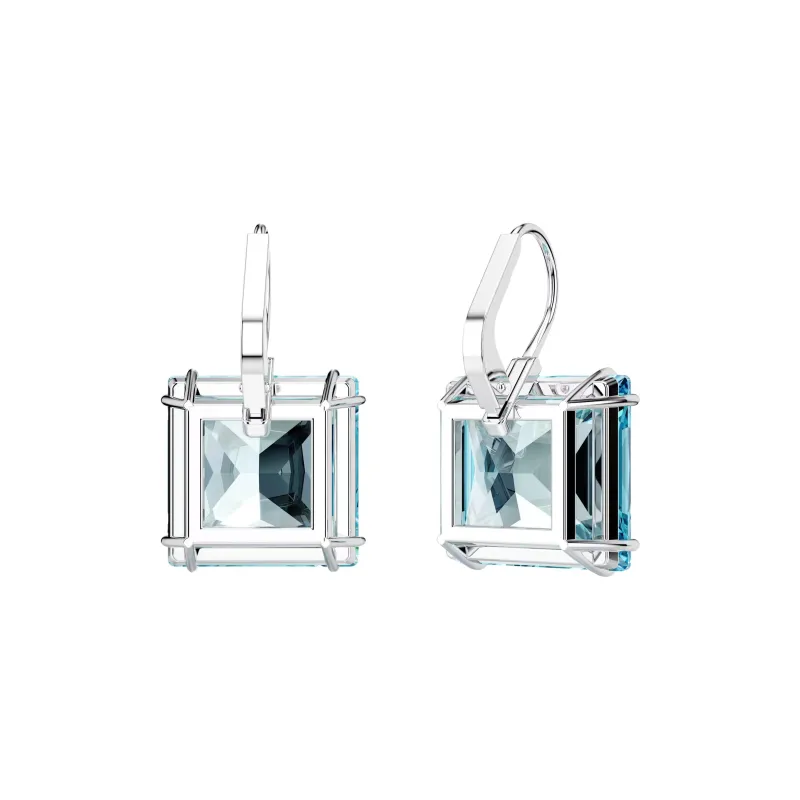 Swarovski Millenia Square cut Crystal Earrings-3