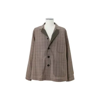 Sacai SS25 Business Suits Men Brown