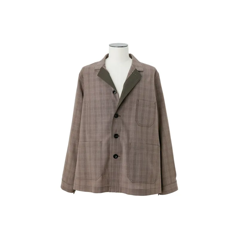 Sacai SS25 Business Suits Men Brown-0