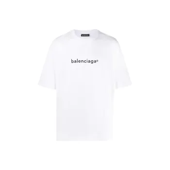 Balenciaga Mens New Copyright Medium Fit T shirt