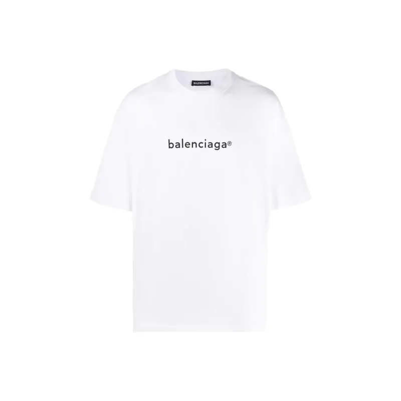 Balenciaga Mens New Copyright Medium Fit T shirt-0