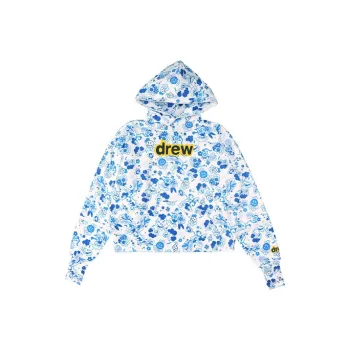 Drew House Smiley Collection Sweatshirts Unisex Blue