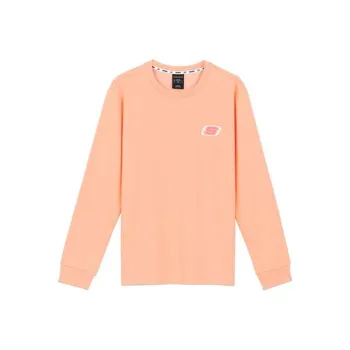 Skechers Sweatshirts Unisex Orange Peach Pink