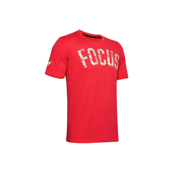 Under Armour Straight T Shirt Men's Red-0